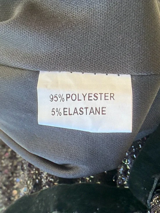 🆕Juliet Roses Black Sequin Midi Dress Size 16 Sparkly Party Lace Glam Dress NWT - Picture 16 of 17